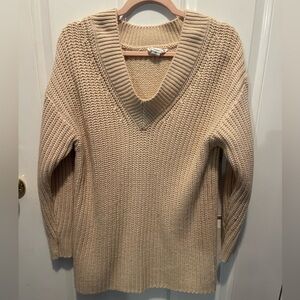 Chunky Tunic Length Sweater